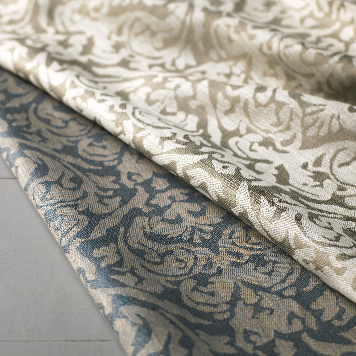 Sibyl Linen/Calico Fabric by SAN